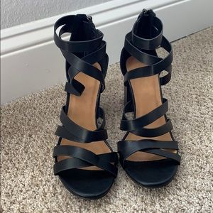 Black heels